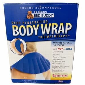 Bed Buddy Neck Wrap Hot / Cold Pack Pain Relief Therapy Moist Heat Microwavable